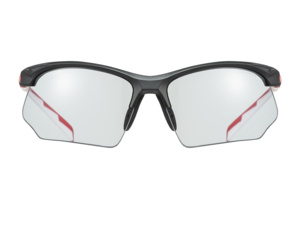Brýle UVEX Sportstyle 802 Vario, Black Red White/Smoke (2301) - 4