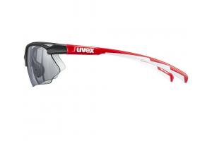 Brýle UVEX Sportstyle 802 Vario, Black Red White/Smoke (2301) - 2