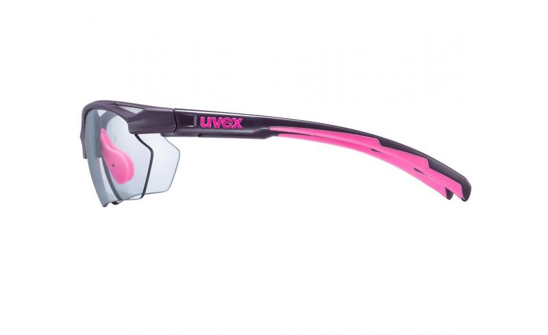 Brýle UVEX Sportstyle 802 Small Vario Purple Pink Mat (3301) - 2