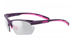 UVEX Brýle Sportstyle 802 Small Vario purple/pink mat (3301)