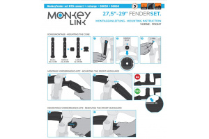 Sada blatníků SKS MonkeyLink MTB 26-29"
