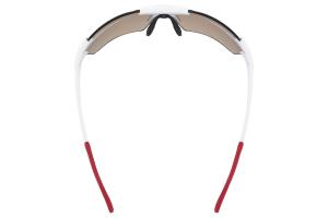 UVEX Brýle Sportstyle 803 Small Race VM CV white mat/red (8306) 3