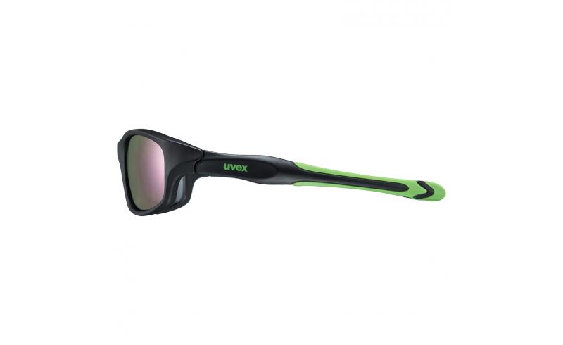 UVEX Brýle Sportstyle 507 black mat/green (2716) 1