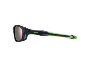 UVEX Brýle Sportstyle 507 black mat/green (2716) 1