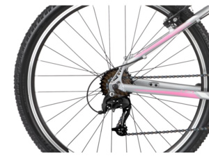 KROSS Lea 2.0 26 Lady silver/white/pink matte 4