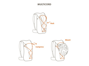 Batoh VAUDE Uphill 9 LW Washed Blue
