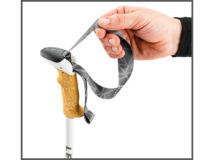 Trekingové hole Leki Cressida White/Lightanthracite/Lime