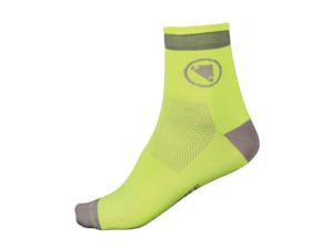 ENDURA Ponožky Luminite Hi-Viz Yellow, 2 páry