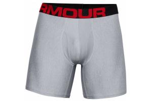 Boxerky UNDER ARMOUR Tech 6in 2 pack grey
