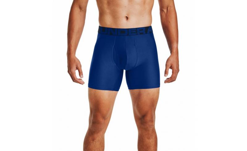 Boxerky UNDER ARMOUR Tech 6in 2 pack blue