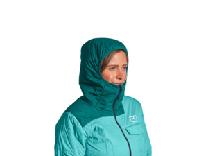 Dámská bunda ORTOVOX Swisswool piz badus ice waterfall