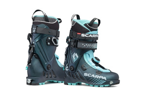 Dámské skialpové boty SCARPA F1 3.0 Anthracite/Aqua