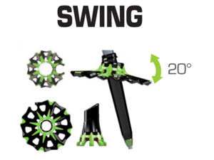 Hole TSL Tour A2 cross swing green