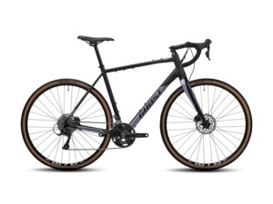 GHOST Road Rage Base Black Matt/Puprle Grey - XS