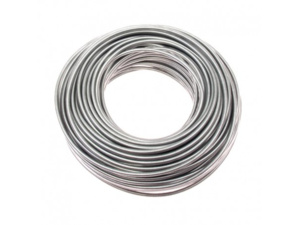 Bowden brzdový 5mm pletený šedý