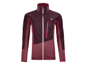 Dámská bunda ORTOVOX Westalpen hybrid Dark Blood