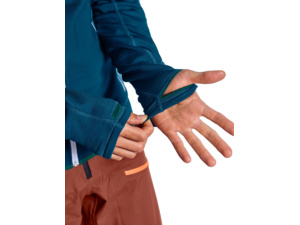 Mikina ORTOVOX Fleece jacket Black Raven