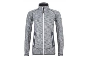 Dámská mikina ORTOVOX Fleece space dyed jacket Grey