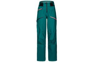 Dámské kalhoty ORTOVOX 3L Deep shell Pacific Green