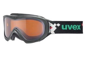 Brýle UVEX Wizzard DL black pacman double Lens/Lasergold