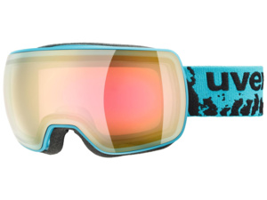 Brýle UVEX Compact FM Petrol Mat dl/Mirror Pink Orange