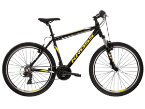 KROSS Hexagon 1.0 26 Black/Yellow/Gray