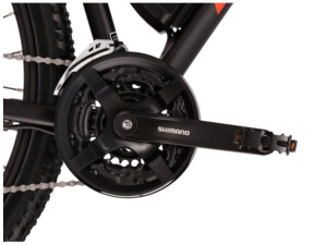 KROSS Hexagon Boost 1.0 396Wh BlackGraphiteRed Matt 2