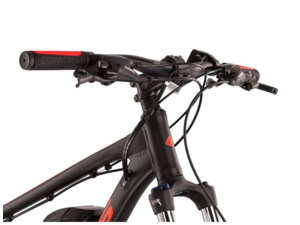 KROSS Hexagon Boost 1.0 396Wh BlackGraphiteRed Matt 5