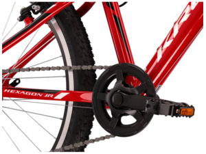 KROSS Hexagon JR 1.0 RedWhiteBlack 1