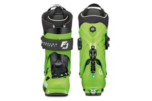 Dětské skialpové boty SCARPA F1 Green Lime