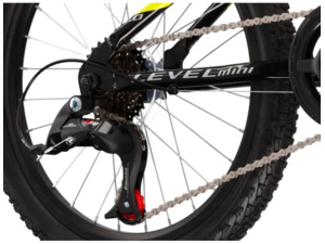 KROSS Level Mini 2.0 BlackLimeSilver 4