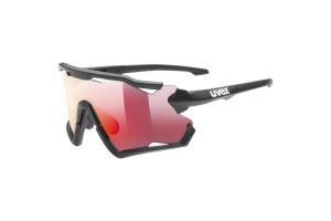 Brýle UVEX Sportstyle 228 Black Mat/Mirror Red