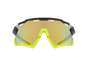 Brýle UVEX Sportstyle 228 Black Lime MatMirror Yellow 2