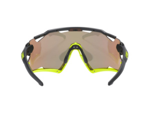 Brýle UVEX Sportstyle 228 Black Lime MatMirror Yellow 3