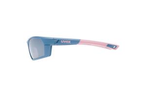 Brýle UVEX Sportstyle 225 Blue Mat RoseLitemirror Silver 1