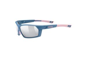 Brýle UVEX Sportstyle 225 Blue Mat RoseLitemirror Silver