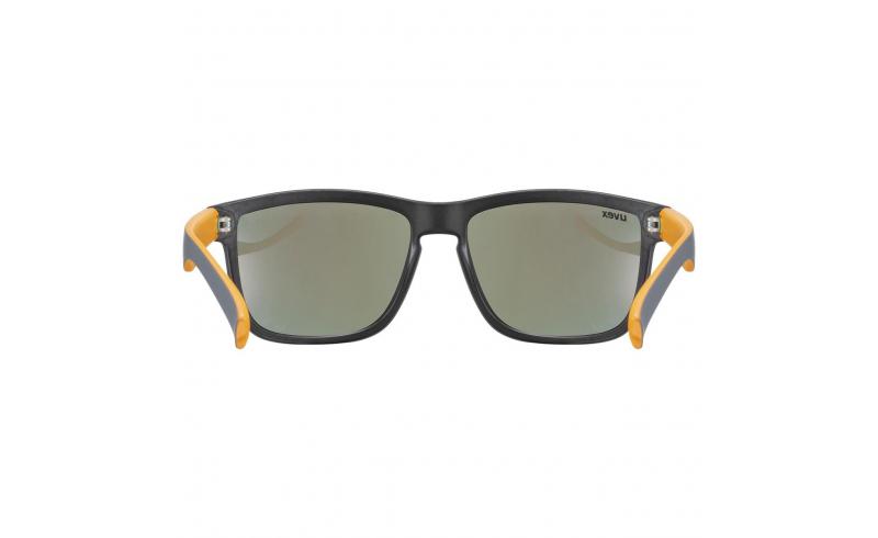 Brýle UVEX LGL 39 Grey Mat OrangeMirror Red 3
