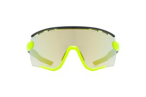 Brýle UVEX Sportstyle 236 BLACK Lime MatMirror Yellow 2