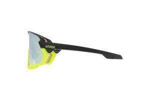 Brýle UVEX Sportstyle 231 Black Lime MatMirror Yellow 1