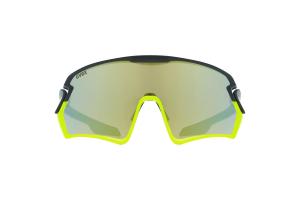 Brýle UVEX Sportstyle 231 Black Lime MatMirror Yellow 2