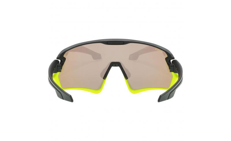 Brýle UVEX Sportstyle 231 Black Lime MatMirror Yellow 3