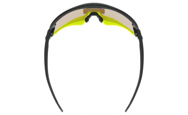 Brýle UVEX Sportstyle 231 Black Lime MatMirror Yellow 4