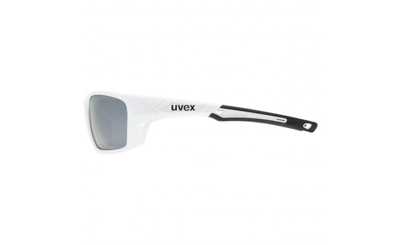 Brýle UVEX Sportstyle 232 P White MatPolavision Mirror Silver 1