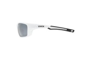 Brýle UVEX Sportstyle 232 P White MatPolavision Mirror Silver 1