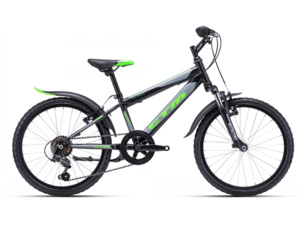 CTM Scooby 3.0 Matt Black/Green