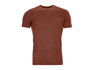 Tričko ORTOVOX 120 Tec Mountain Clay Orange