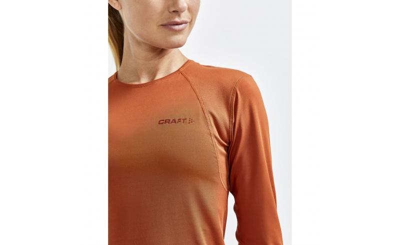 Dámské tričko s dlouhým rukávem CRAFT ADV Essence Orange