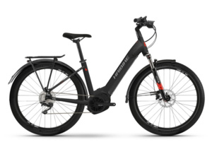 HAIBIKE Trekking 6 Low Matte Black/Red Reflex