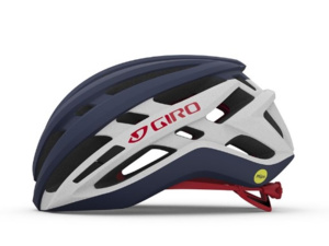 Helma GIRO Agilis MIPS Mat Midnight/White/Red