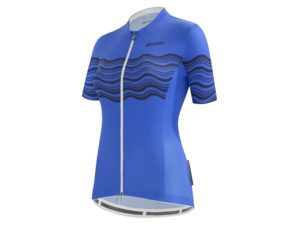 Dámský dres SANTINI Tono Profilo Lady Royal Blue - XS
